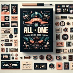 All In One Graphic Design & Video Editing Bundle