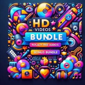 HD Videos Bundle + Royalty-Free Audio Tracks Bonus Bundle